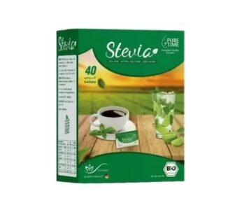 Pure Time Stevia Sweetener 40 Sachets