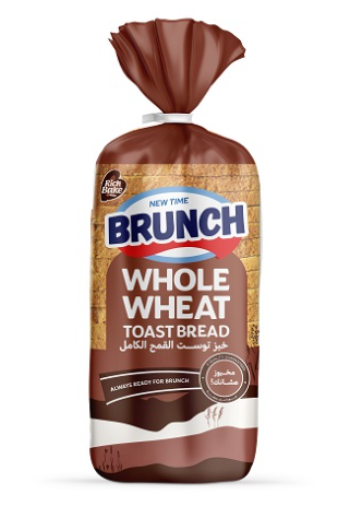 Brunch Time Whole Wheat Toast - 425g