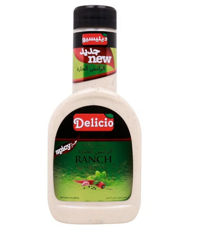 Delicio Spicy Ranch Dressing-267ml
