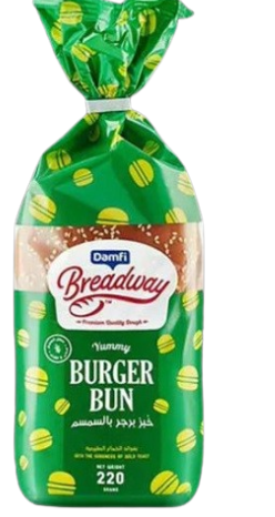 Breadway Burger Bun With Sesame - 220g