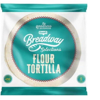 Breadway Tortilla Plain - 450g