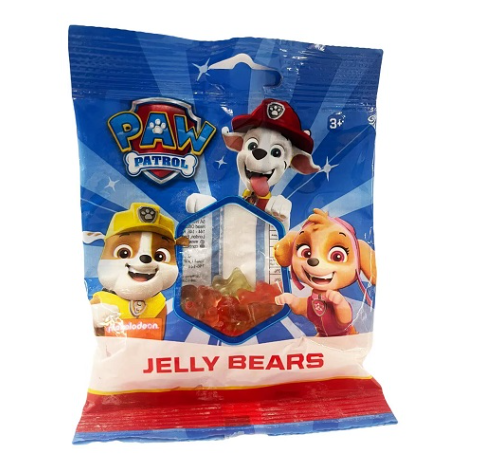 Capi-Paw Patrol Jelly Bears Assorted-70g