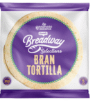 Breadway Large Bran Tortilla Bread-450g