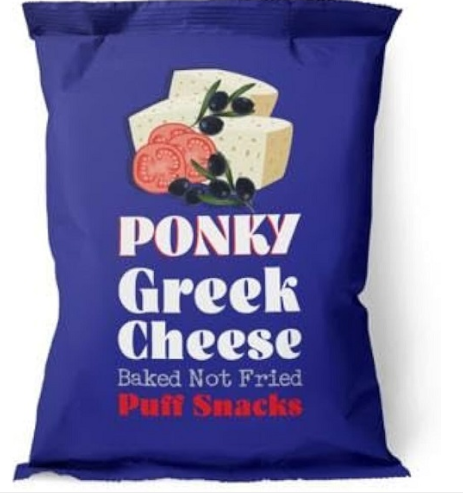 Ponky Snacks Greek Cheese-30g