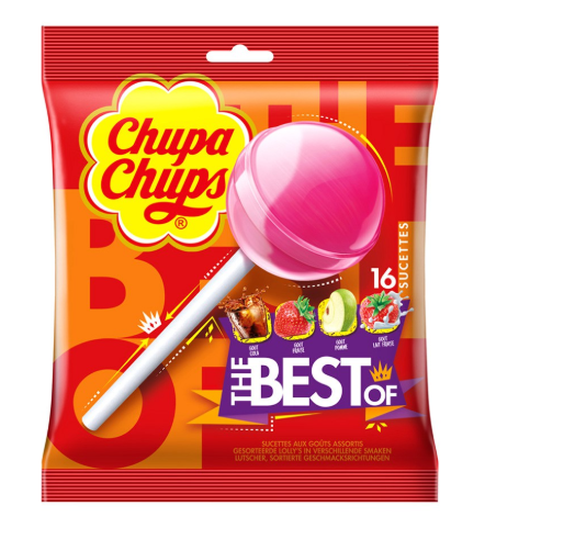 Chupa Chups Lollipops Assorted 120g