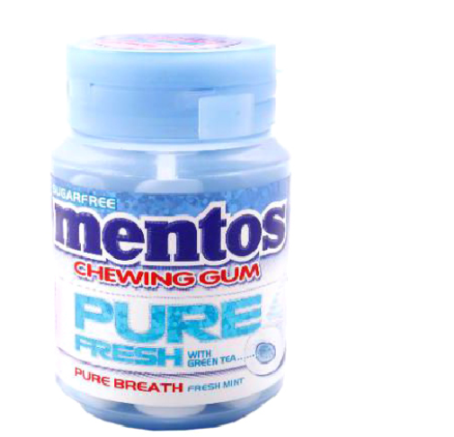 Mentos Gum Pure Fresh G.Tea Chewing 56g