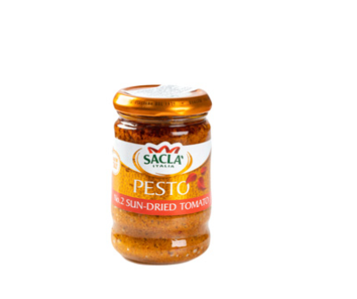 Sacla Sun Dried Tomato Pesto - 190g