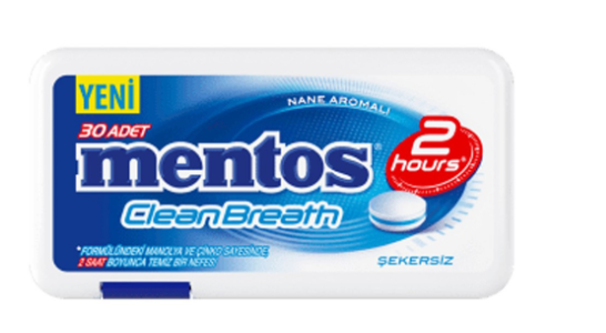 Mentos Cln Brth Mint Chewy Dragee - 21g