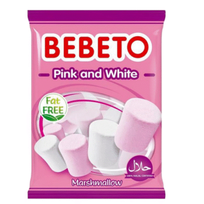 Bebeto Pink & White Marshmallow - 60g