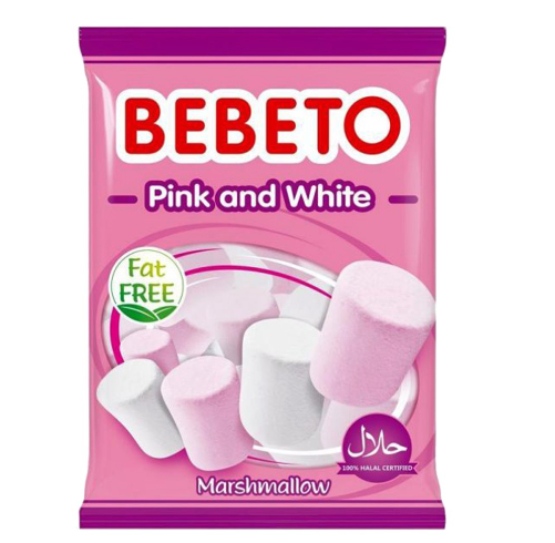 Bebeto Pink & White Marshmallow - 60g
