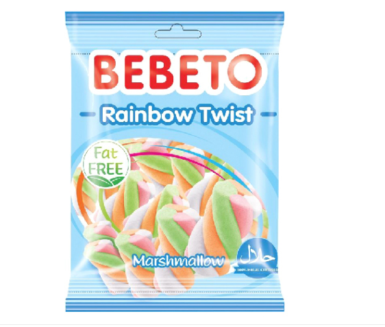 Bebeto Rainbow M.Mallow - 60g