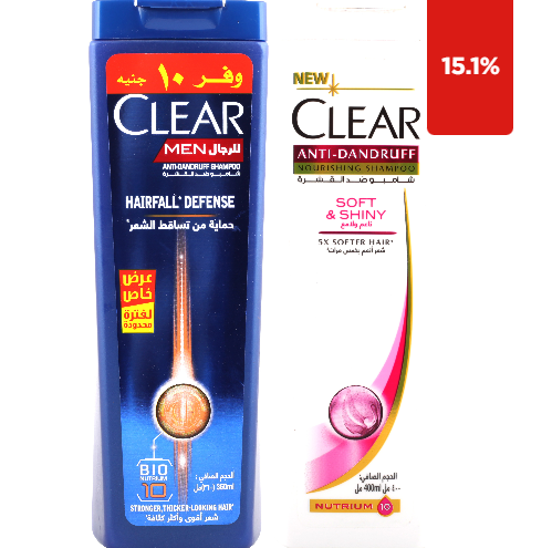 Clear Shampoo For Hair Loss Men-360M