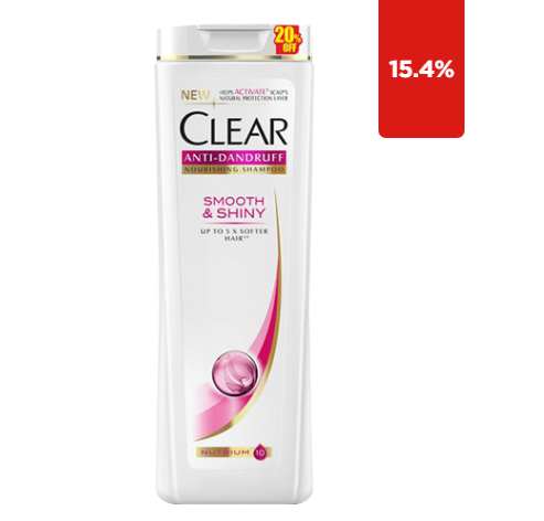 Clear Soft Shiny Shampoo-NP-360M