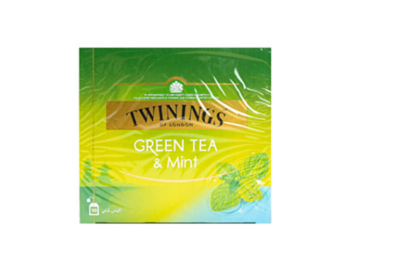 Twinings Green Tea & Mint - 50 Bags