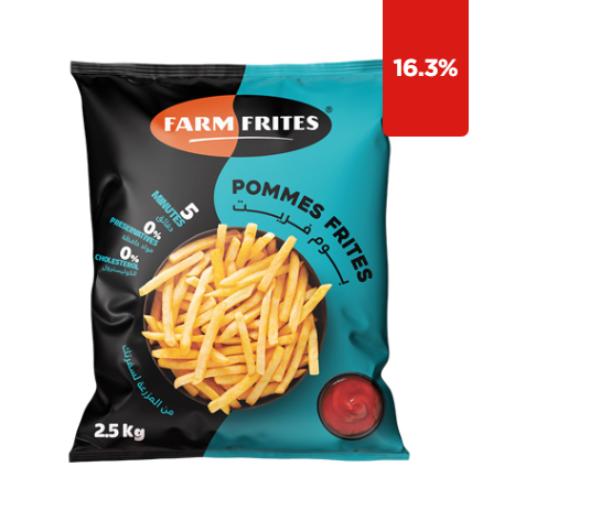 Farm Frites Pomme Frites - 2.5kg