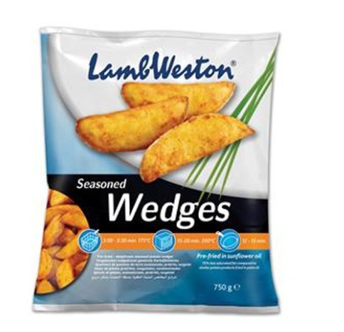 Lamb weston Seasoned Wedges Fries - 750g Lamb weston Seasoned Wedges Fries - 750g