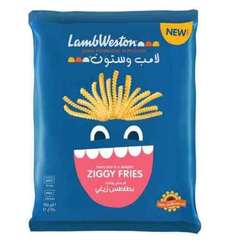 Lamb weston Ziggy Fries - 750g