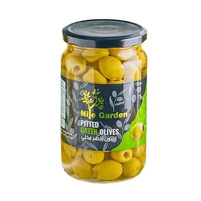Nile Garden Pitted Green Olive 680 Gm