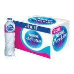 Nestle Pure Life Natural Drinking Water - 1 Liter - 12