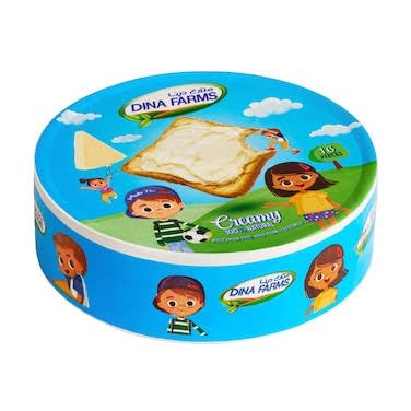 Dina Farms Creamy Triangle Cheese - 16 Pieces