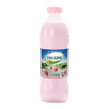 Dina Farms Strawberry Milk – 850 ml