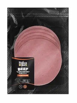 | **Product Name** | Mafaza Beef Luncheon 200 GM | | ------------------------- | ------------------------------------------------------------------------------------------------------------------------------------------ | | **Weight** | 200 GM | | **Shelf Life** | Please check the expiry date printed on the package | | **Storage Instructions** | Store in a cool, dry place away from direct sunlight. After opening, refrigerate and consume within the period recommended on the package. | | **Whipping Instructions** | Not applicable | Mafaza Beef Luncheon 200 GM